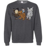 Sweatshirts Dark Heather / S Where the Friends Things Are Crewneck Sweatshirt