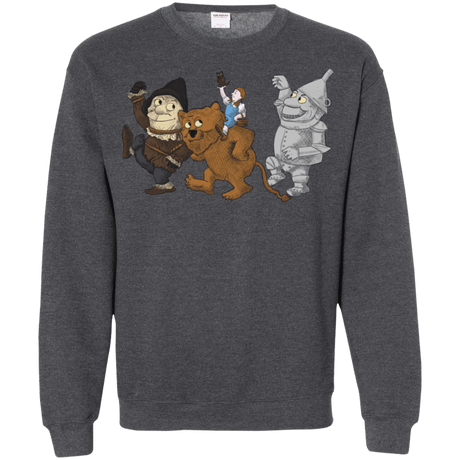 Sweatshirts Dark Heather / S Where the Friends Things Are Crewneck Sweatshirt