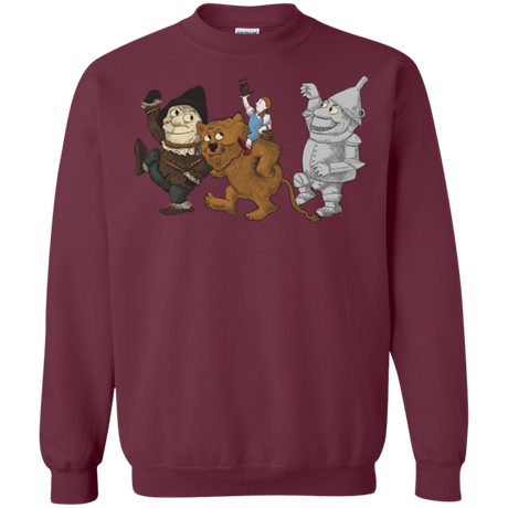 Sweatshirts Maroon / S Where the Friends Things Are Crewneck Sweatshirt