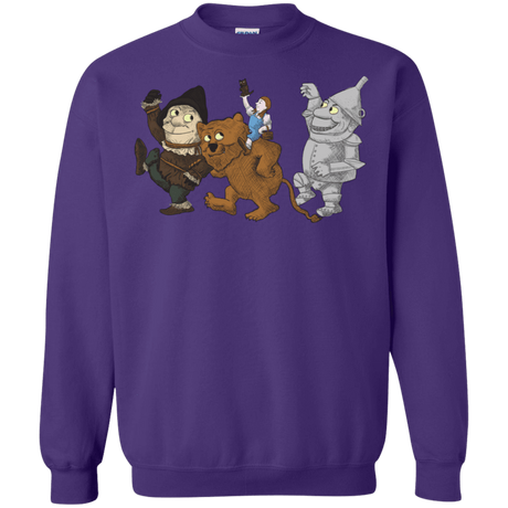 Sweatshirts Purple / S Where the Friends Things Are Crewneck Sweatshirt