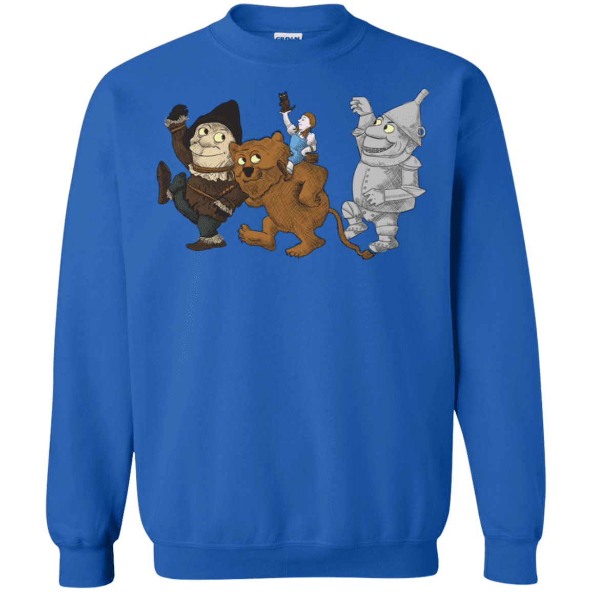 Sweatshirts Royal / S Where the Friends Things Are Crewneck Sweatshirt