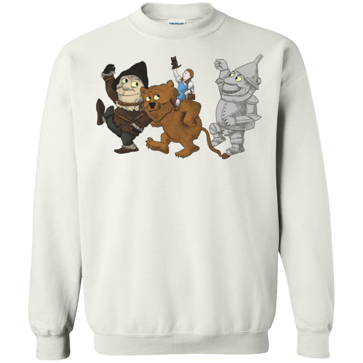 Sweatshirts White / S Where the Friends Things Are Crewneck Sweatshirt