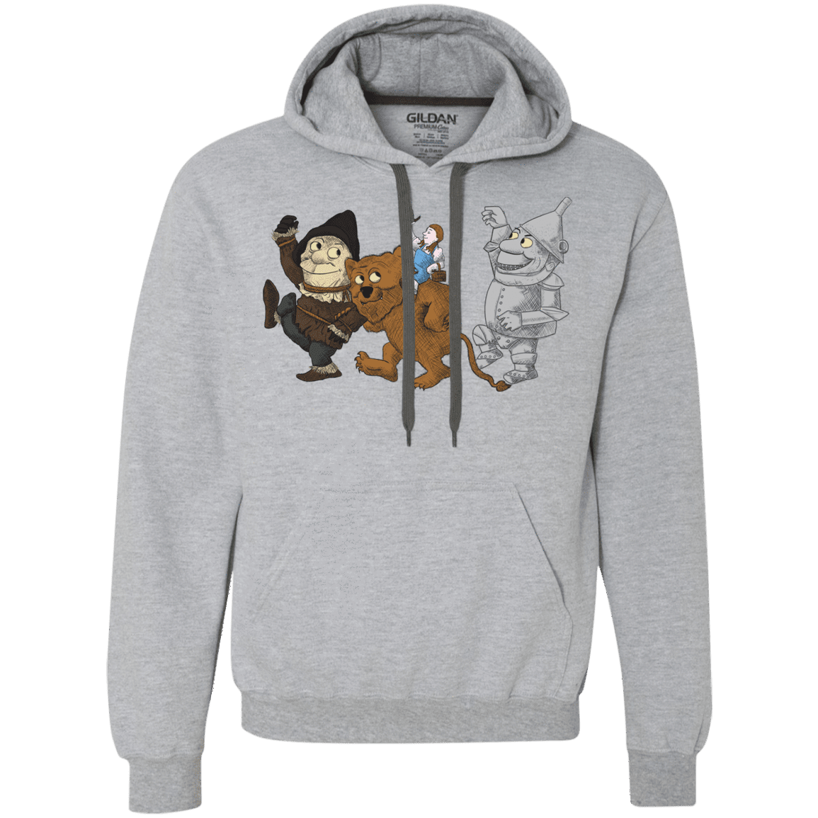 Sweatshirts Sport Grey / L Where the Friends Things Are Premium Fleece Hoodie