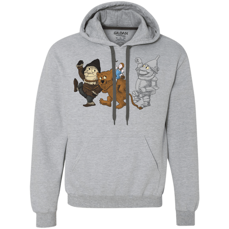 Sweatshirts Sport Grey / L Where the Friends Things Are Premium Fleece Hoodie