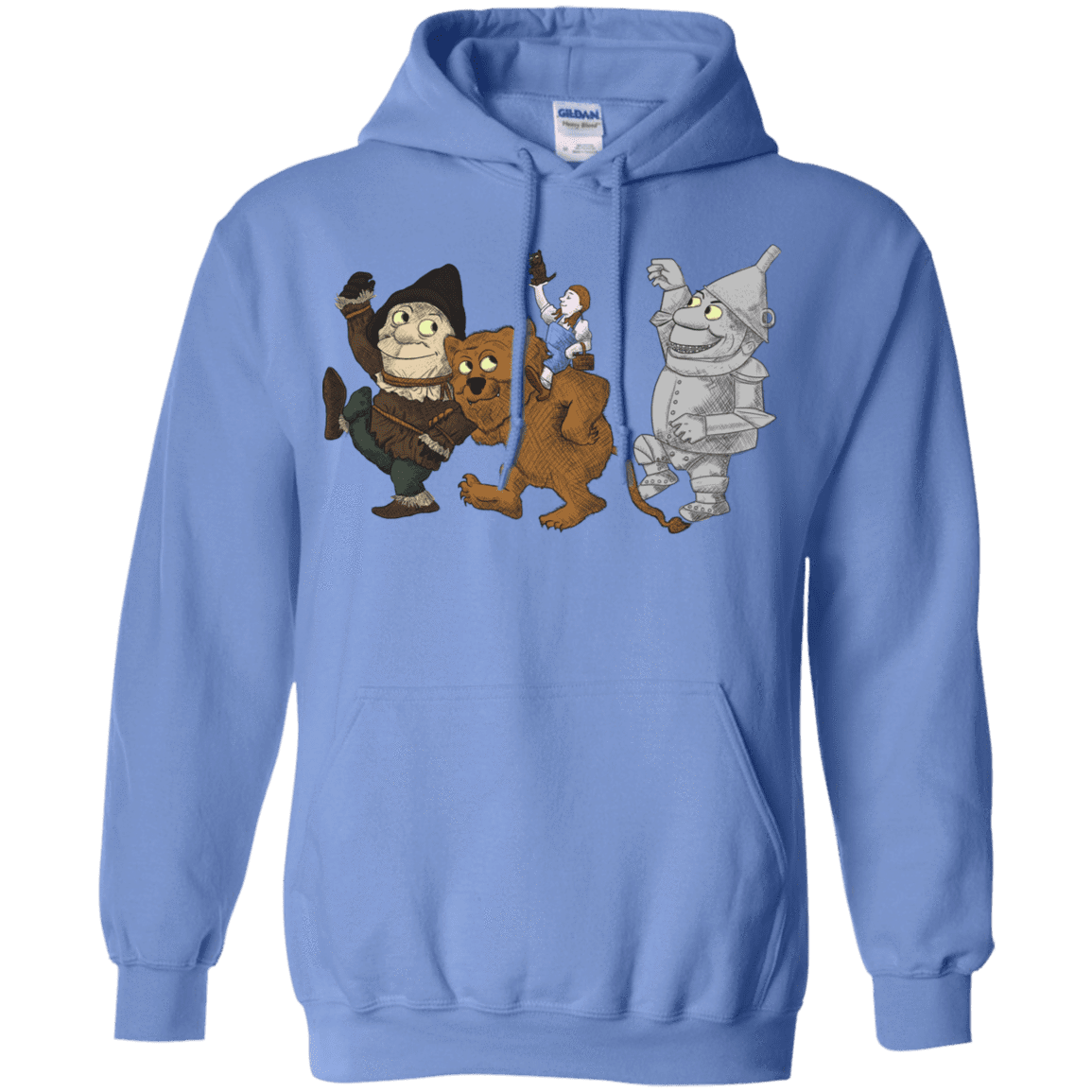 Sweatshirts Carolina Blue / S Where the Friends Things Are Pullover Hoodie