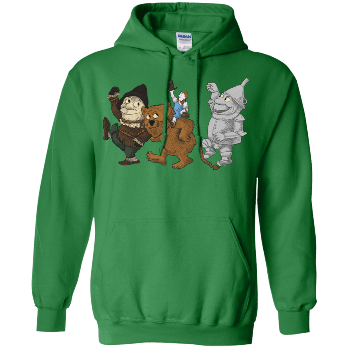 Sweatshirts Irish Green / S Where the Friends Things Are Pullover Hoodie