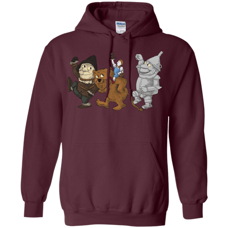 Sweatshirts Maroon / S Where the Friends Things Are Pullover Hoodie