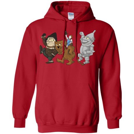 Sweatshirts Red / S Where the Friends Things Are Pullover Hoodie