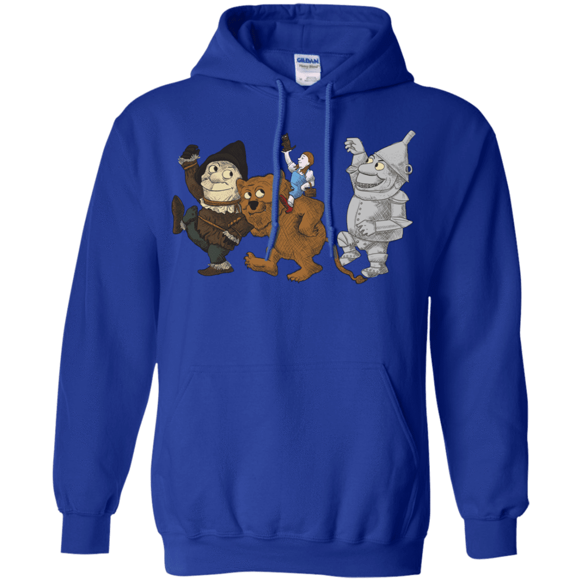 Sweatshirts Royal / S Where the Friends Things Are Pullover Hoodie