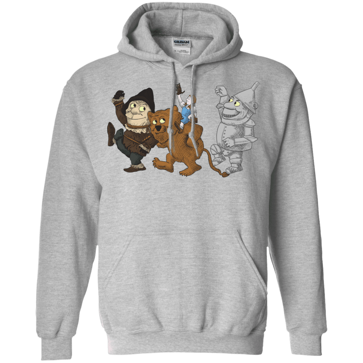 Sweatshirts Sport Grey / S Where the Friends Things Are Pullover Hoodie