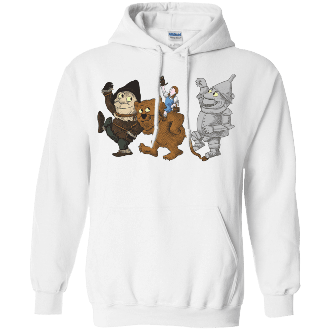 Sweatshirts White / S Where the Friends Things Are Pullover Hoodie