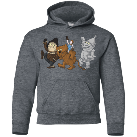 Sweatshirts Dark Heather / YS Where the Friends Things Are Youth Hoodie