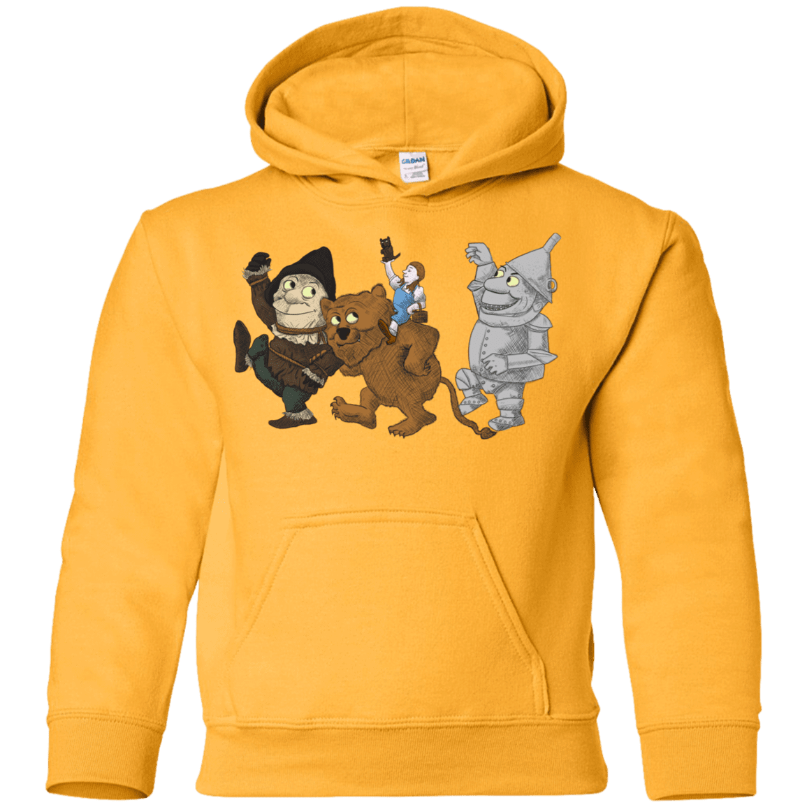 Sweatshirts Gold / YS Where the Friends Things Are Youth Hoodie