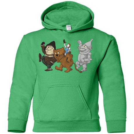 Sweatshirts Irish Green / YS Where the Friends Things Are Youth Hoodie