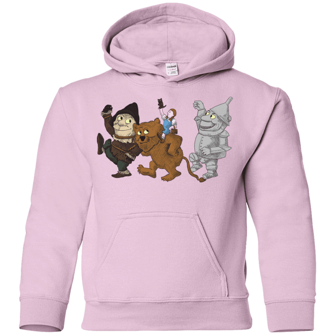 Sweatshirts Light Pink / YS Where the Friends Things Are Youth Hoodie