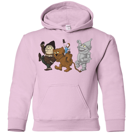 Sweatshirts Light Pink / YS Where the Friends Things Are Youth Hoodie