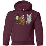 Sweatshirts Maroon / YS Where the Friends Things Are Youth Hoodie