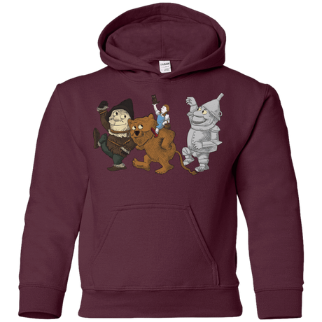 Sweatshirts Maroon / YS Where the Friends Things Are Youth Hoodie