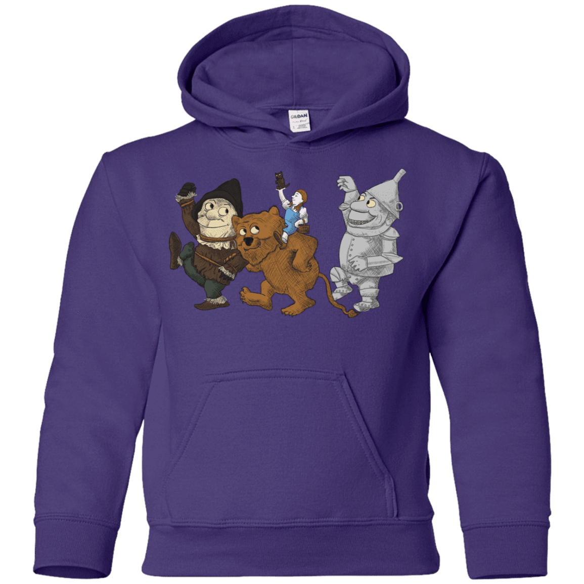 Sweatshirts Purple / YS Where the Friends Things Are Youth Hoodie