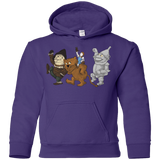 Sweatshirts Purple / YS Where the Friends Things Are Youth Hoodie