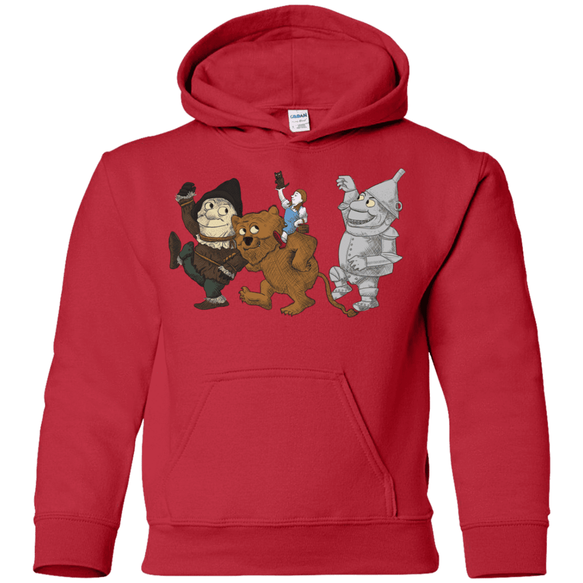 Sweatshirts Red / YS Where the Friends Things Are Youth Hoodie