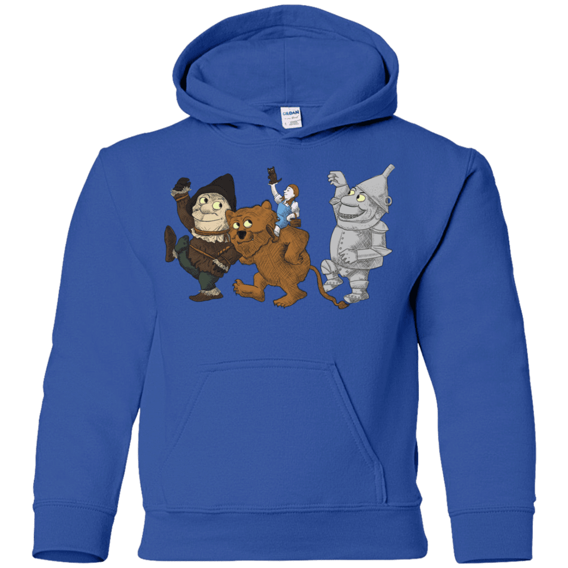 Sweatshirts Royal / YS Where the Friends Things Are Youth Hoodie