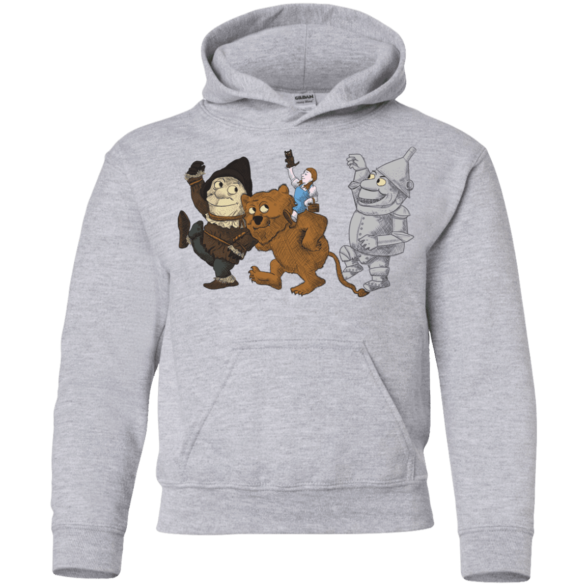 Sweatshirts Sport Grey / YS Where the Friends Things Are Youth Hoodie