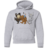 Sweatshirts Sport Grey / YS Where the Friends Things Are Youth Hoodie