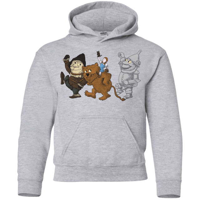 Sweatshirts Sport Grey / YS Where the Friends Things Are Youth Hoodie