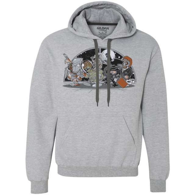 Sweatshirts Sport Grey / Small Where The Nasty Aliens are Premium Fleece Hoodie