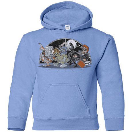 Sweatshirts Carolina Blue / YS Where The Nasty Aliens are Youth Hoodie