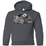 Sweatshirts Charcoal / YS Where The Nasty Aliens are Youth Hoodie