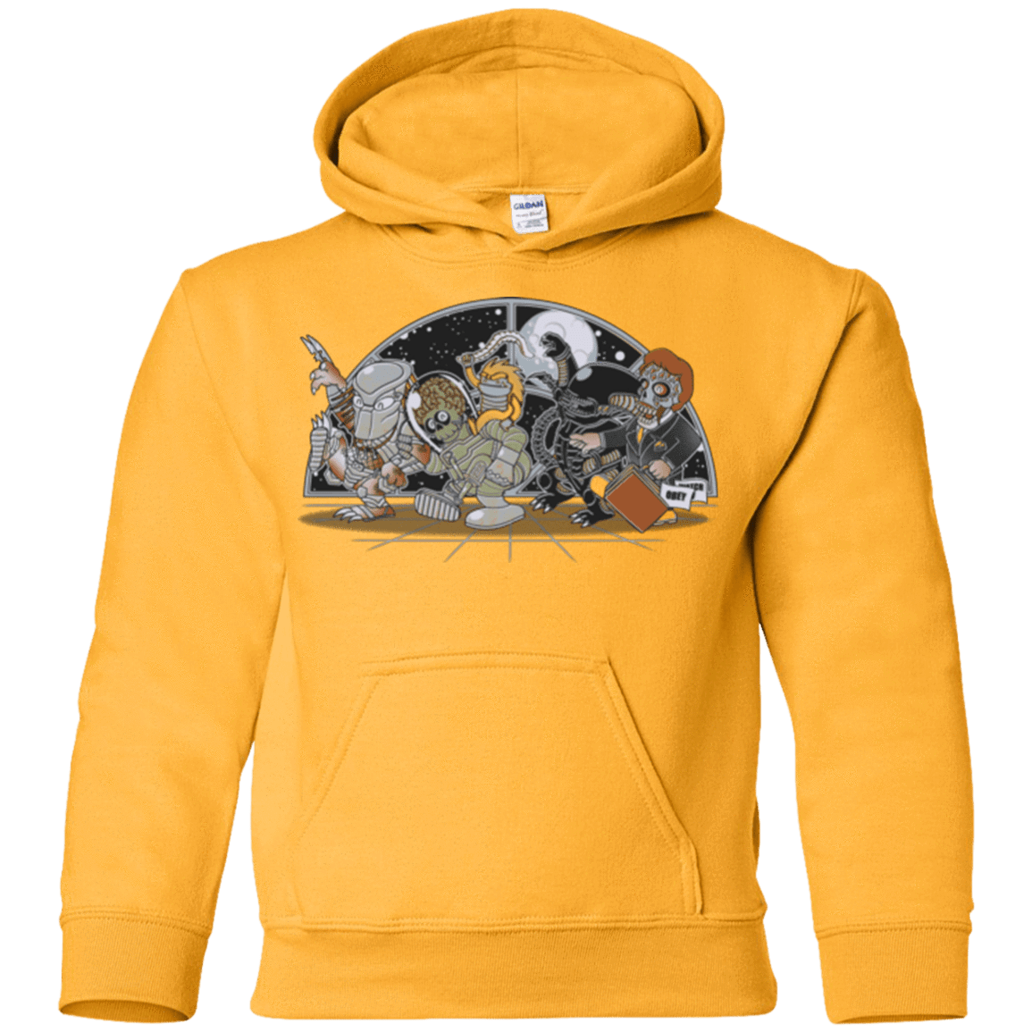 Sweatshirts Gold / YS Where The Nasty Aliens are Youth Hoodie