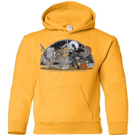 Sweatshirts Gold / YS Where The Nasty Aliens are Youth Hoodie