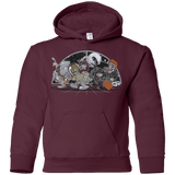 Sweatshirts Maroon / YS Where The Nasty Aliens are Youth Hoodie