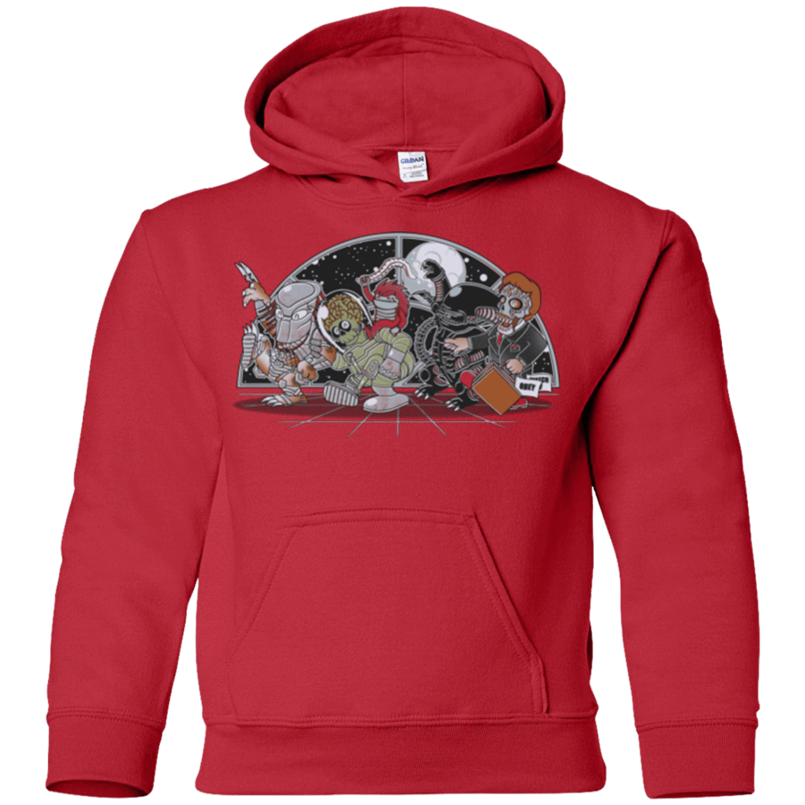 Sweatshirts Red / YS Where The Nasty Aliens are Youth Hoodie
