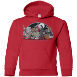 Sweatshirts Red / YS Where The Nasty Aliens are Youth Hoodie