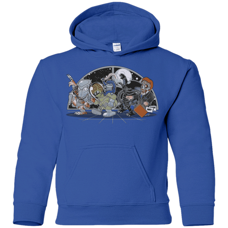 Sweatshirts Royal / YS Where The Nasty Aliens are Youth Hoodie
