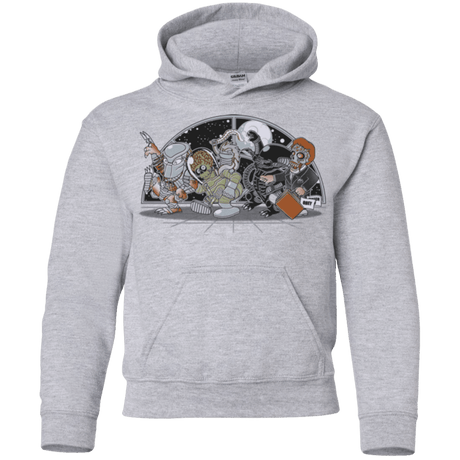 Sweatshirts Sport Grey / YS Where The Nasty Aliens are Youth Hoodie