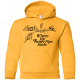 Sweatshirts Gold / YS Where the Sewer Pipe Ends Youth Hoodie