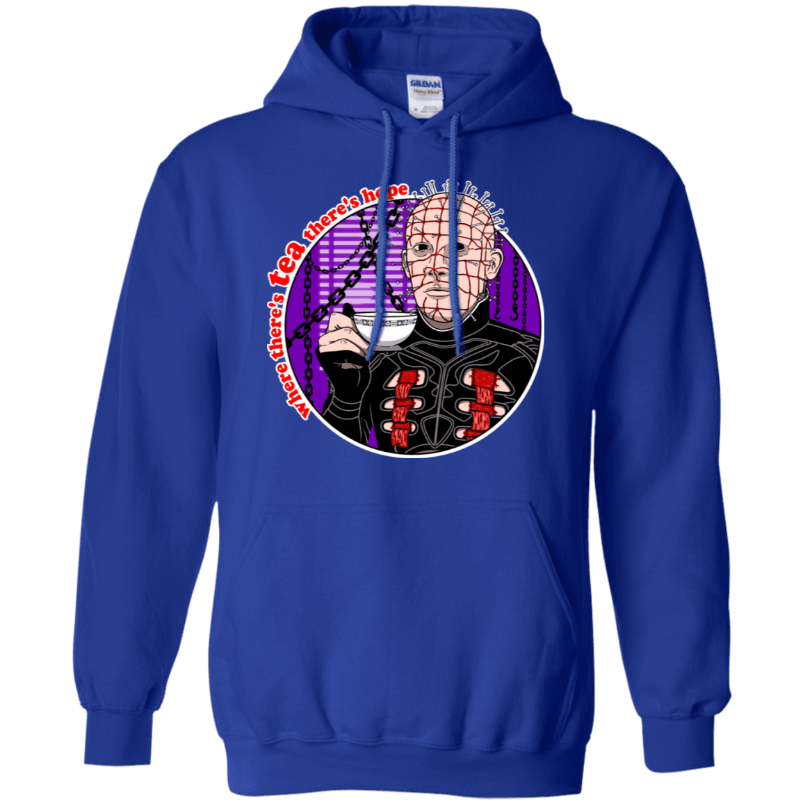 Sweatshirts Royal / S Where There's Tea Pullover Hoodie