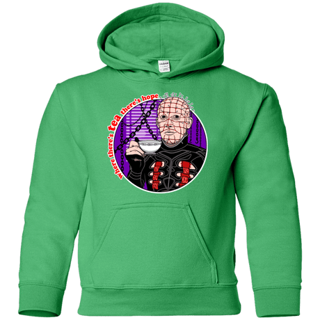 Sweatshirts Irish Green / YS Where There's Tea Youth Hoodie