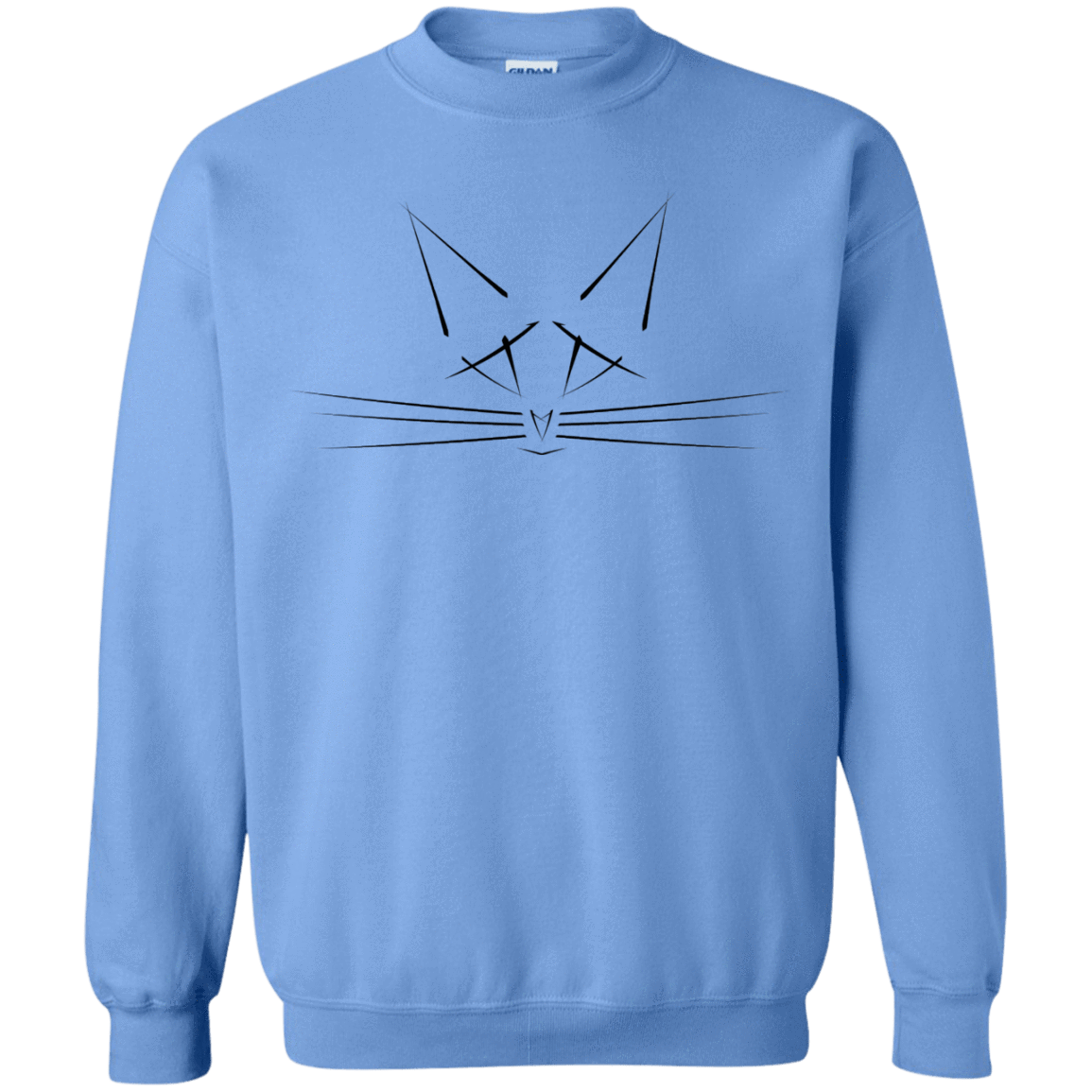 Sweatshirts Carolina Blue / S Whiskers Crewneck Sweatshirt