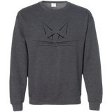 Sweatshirts Dark Heather / S Whiskers Crewneck Sweatshirt