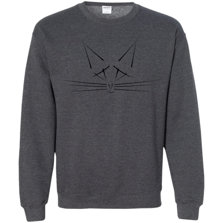 Sweatshirts Dark Heather / S Whiskers Crewneck Sweatshirt