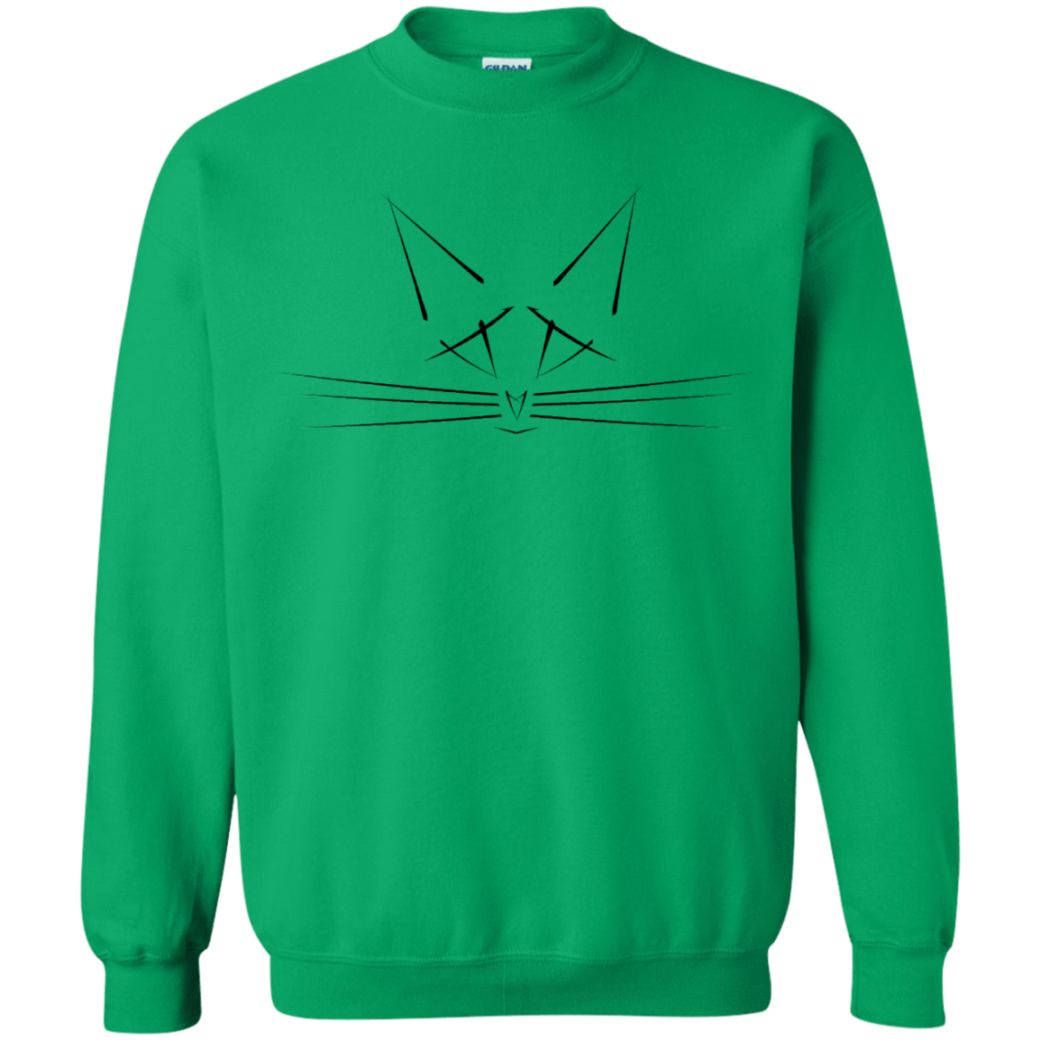 Sweatshirts Irish Green / S Whiskers Crewneck Sweatshirt