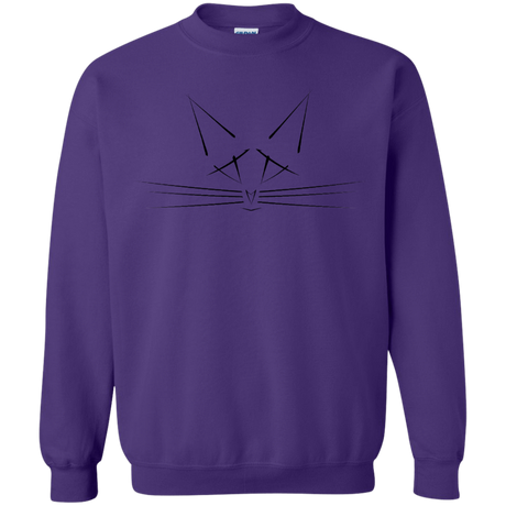 Sweatshirts Purple / S Whiskers Crewneck Sweatshirt