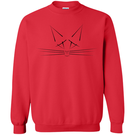 Sweatshirts Red / S Whiskers Crewneck Sweatshirt