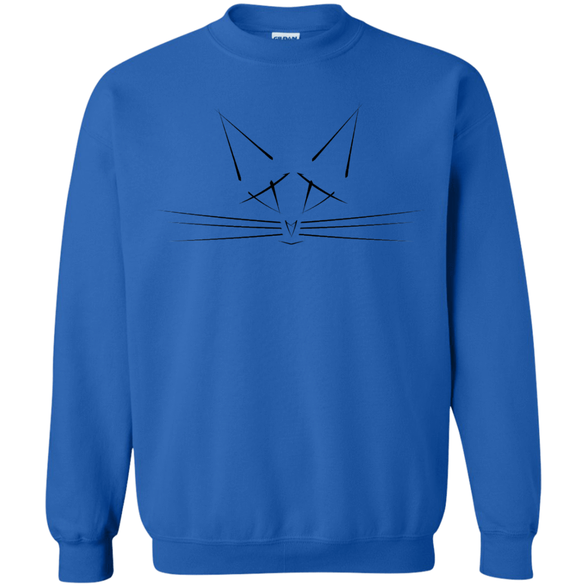 Sweatshirts Royal / S Whiskers Crewneck Sweatshirt