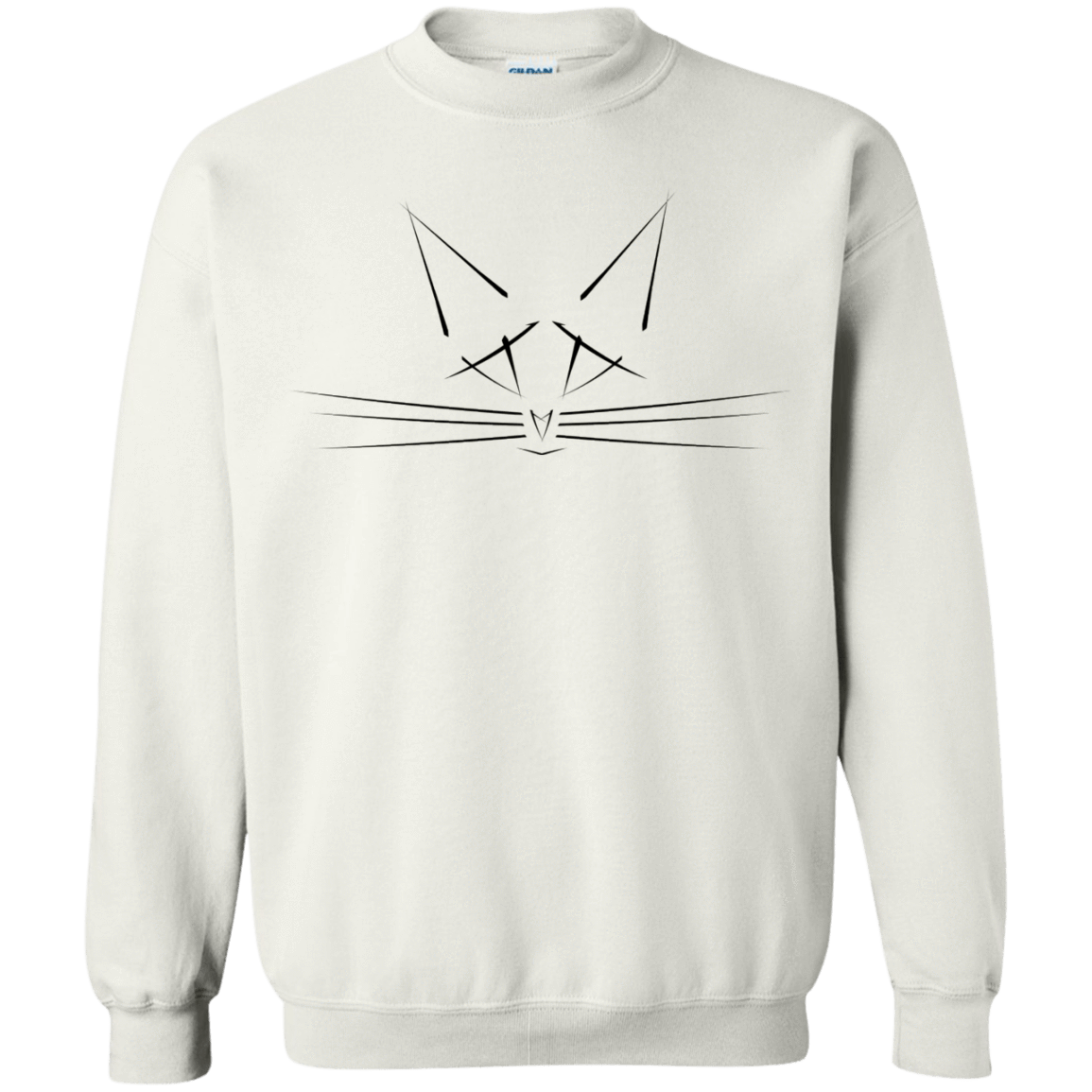 Sweatshirts White / S Whiskers Crewneck Sweatshirt